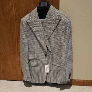 Men's Houndstooth Blazer by